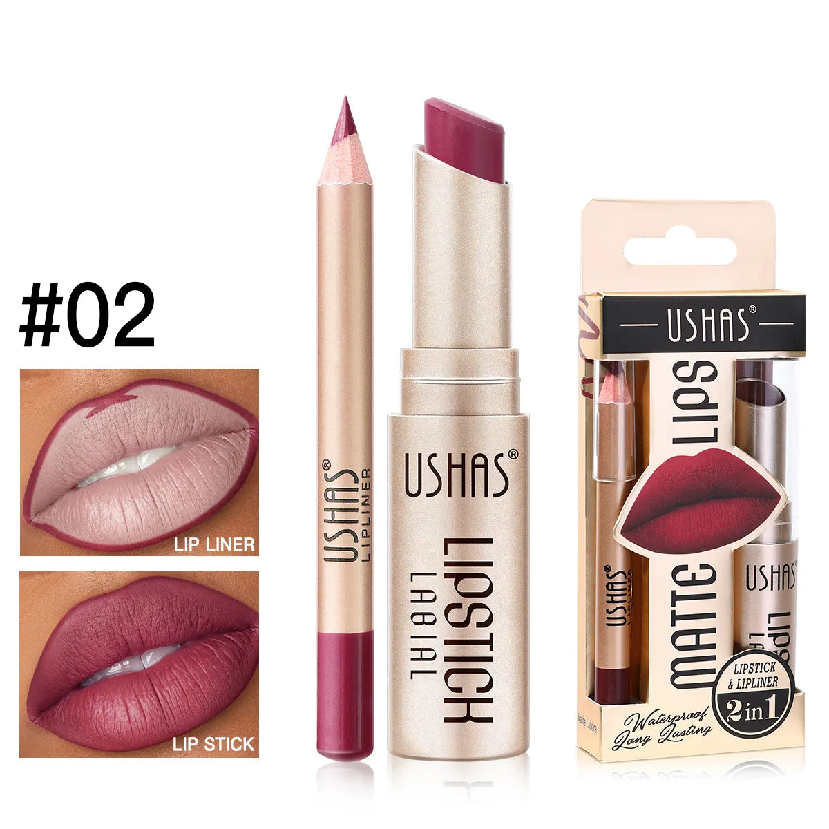12 Color Matte Lipstick Set Long Lasting Nude Red Lipstick With Lipliner Not Dry Easy Coloring Lip Makeup Kit
