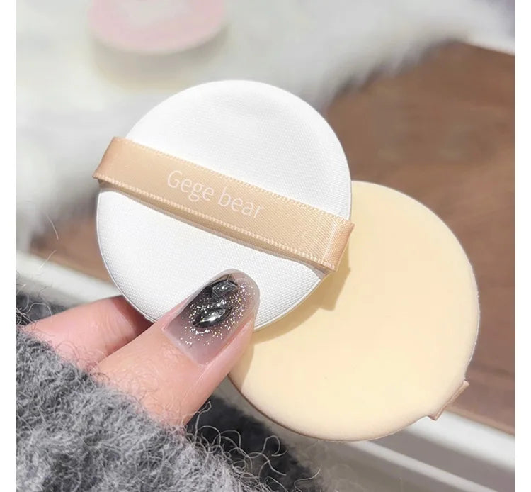 2 in 1 Double Layer Powder Cushion Clear Natural Lasting Brightening Gege Bear Makeup Concealer Loose Powder Cushion Cream