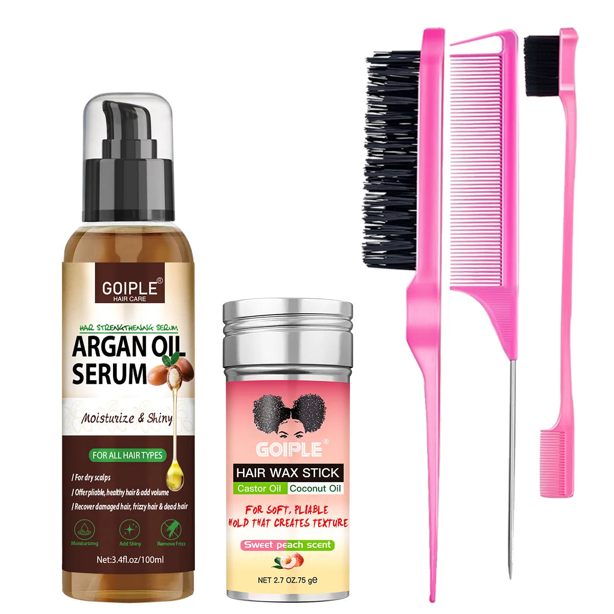 100ml Argan Oil Hair Serum Moisturizing Shiny Remove Frizz Conditioner Repair Damaged Hair and Restore Hairs Gloss Essential Oil