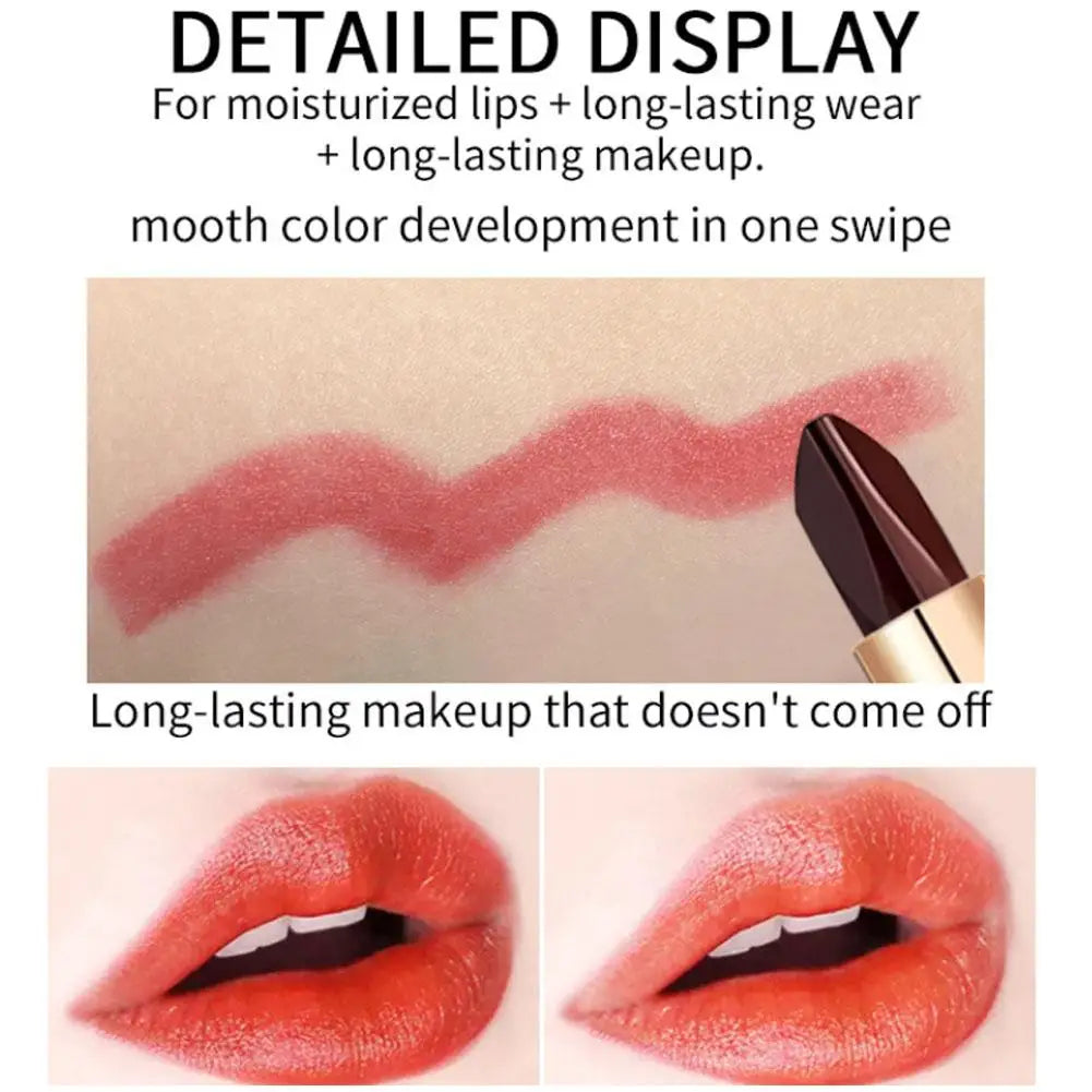 VIBELY winter Moisturizing Changing 3 colors Lip Balm Natural Aloe Vera Long Lasting  Lipstick for Women Color-Shifting Makeup