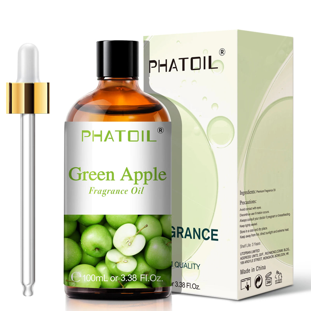 Phatoil 100ml Blueberry Fragrance Oils Coconut Vanilla Green Apple Mango Cranberry Strawberry Grape Guava Cherry Esssential Oils
