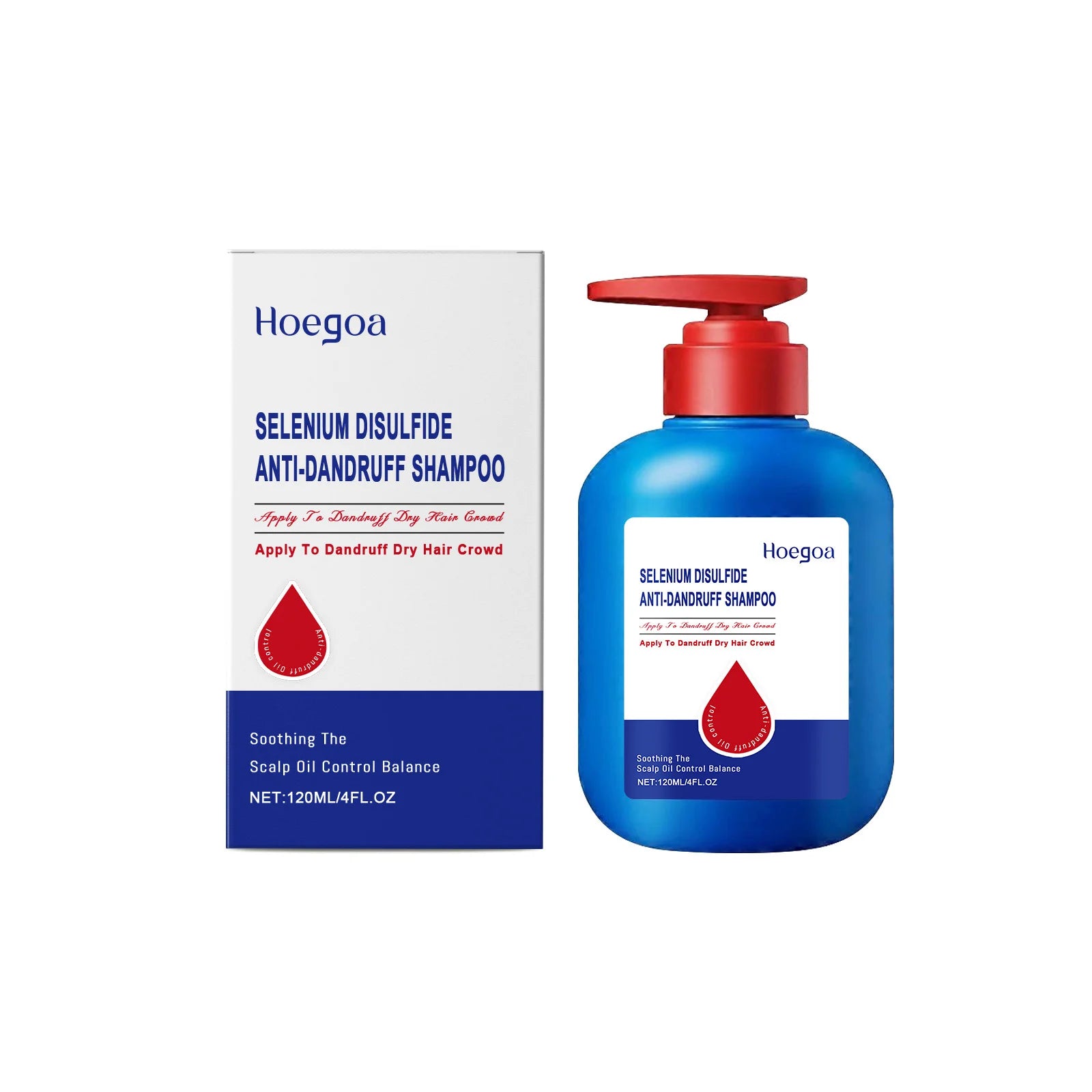 Selenium Sulfide Shampoo Deep Cleansing Remove Dandruff Reduce Scalp Itchy Balance Oil Strengthen Hair Roots Fluffy Hair Shampoo