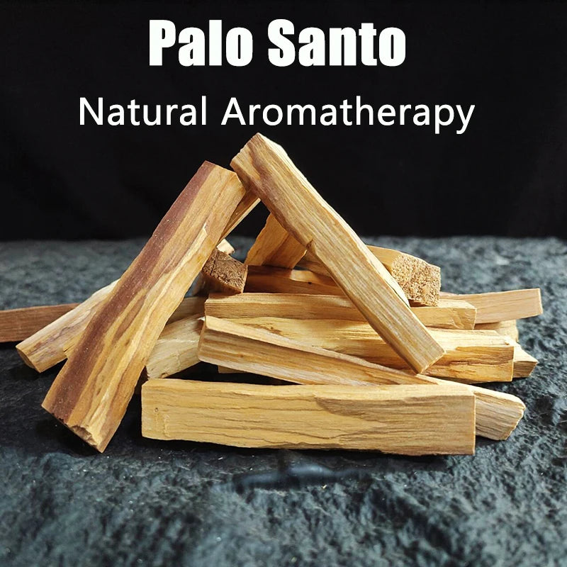 Natural Palo Santo Incense Sticks Yoga Buddha Household Aromatherapy High-oil Smell of Old Materials Purify Air Heal the Mind