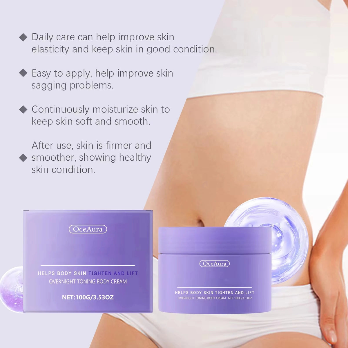 Body Shaping Cream Firming Lifting Moisturizer Skin Improving Sagging Tightens Skin Contours Smooth Massage Body Sculpting Cream