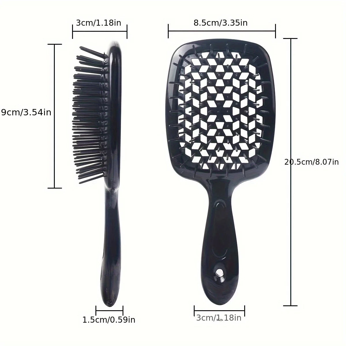 WANMEI Air Cushion Comb Plastic Massage  Anti-static Dry  Wet  Curly Hair Hollowing Hair Brushes Barber Styling Hairdressing Too