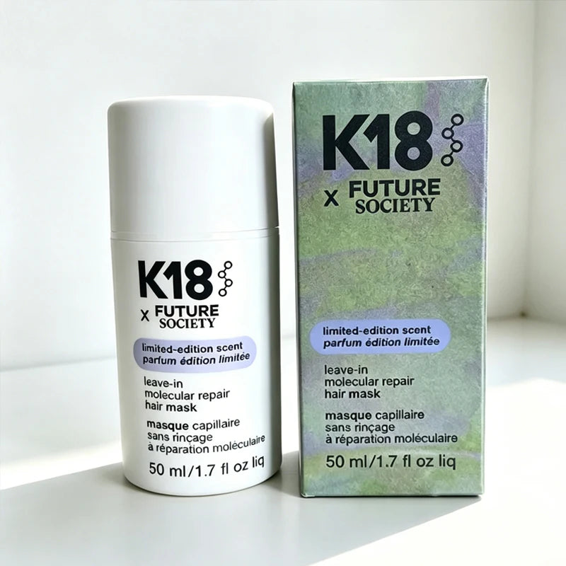 Original 50ml K18 Leave-In Molecular Repair Hair Mask Deep Conditioning Keratin Treatment Soft Hair Smoothing Healthy Hair Care