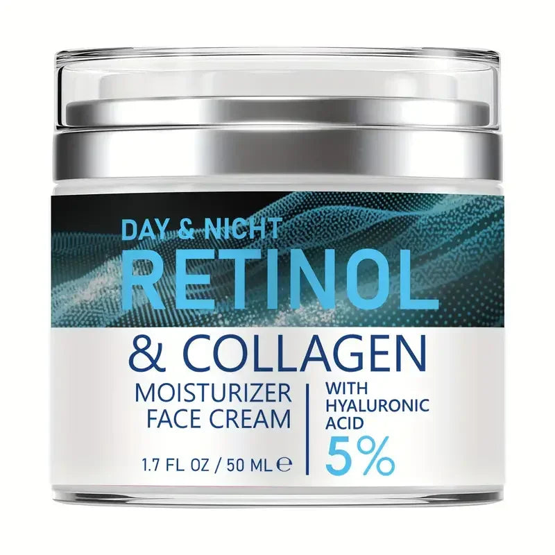 ENVISHA Face Skin Care Collagen Retinol Hyaluronic Acid Cream Firming Whitening Anti-Aging Wrinkle Moisturizing Hydrating