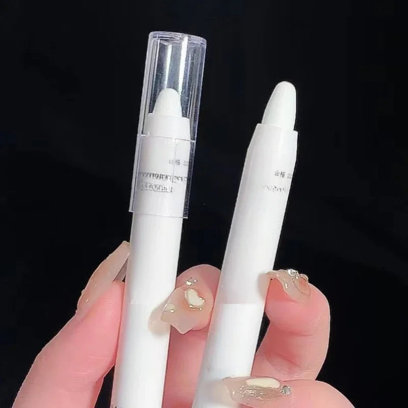 Matte White Lying Silkworm Highlighter Pen Pearlescent Eyeshadow Stick Brightening Pearl Eyeliner Waterproof Glitter Eye Shadow
