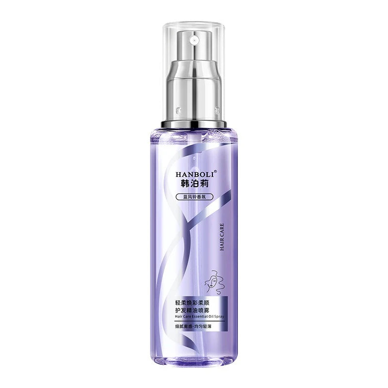 Perfume Hair Serum Spray - 2 in 1 Perfumed Smoothing Spray, Frizz Control & Anti-Static, Leave-In, Floral Scent, Quick-Dry Spray