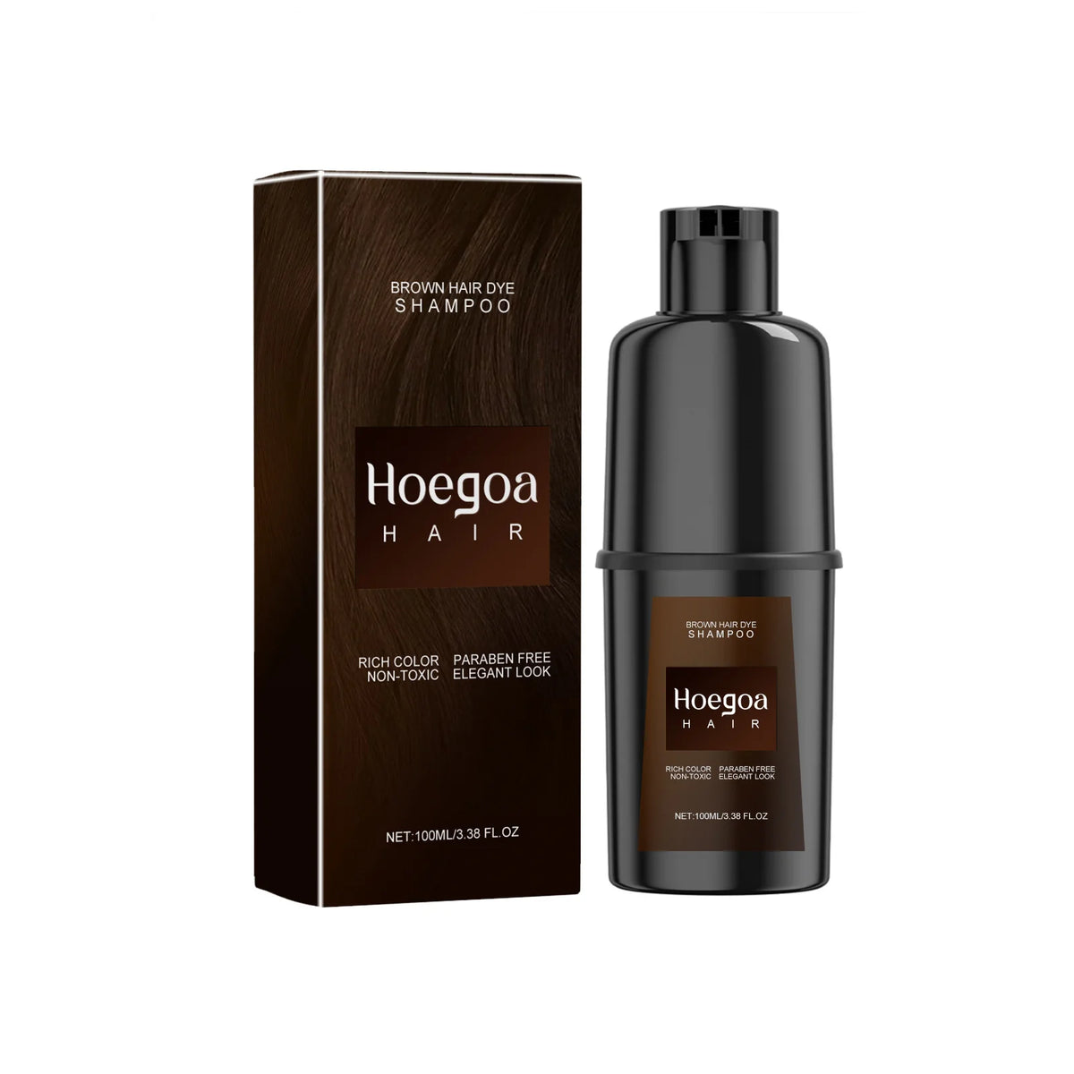 Instant Dye Shampoo DIY Hair Dye Natural Black Color Repair Gray White Hair Non-Irritating Hair Coloring Shampoo For Men Women
