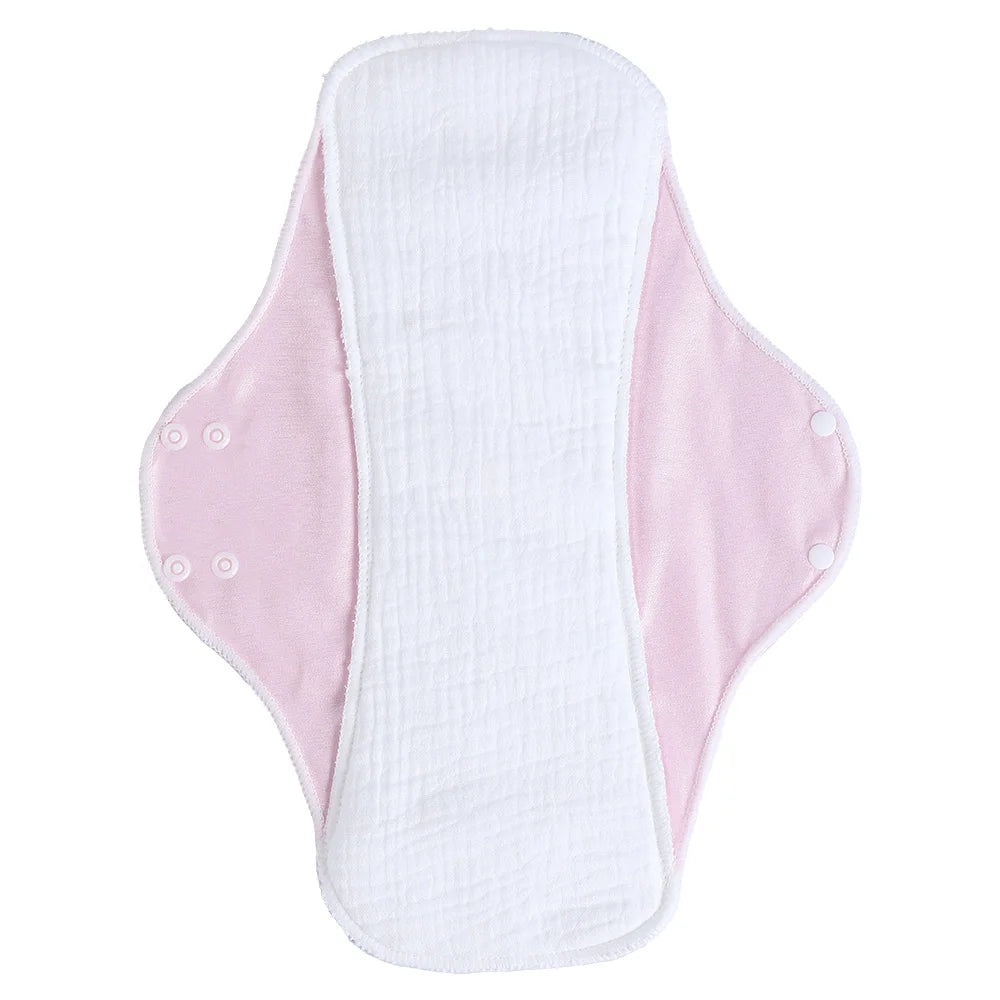 AIO Large Washable Graphene Incontinence Pads Cotton Panty Liner Heavy-flow Menstrual Pads Cloth Tampons Urinary Sanitary Pads