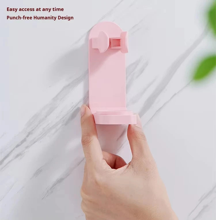 Toothbrush electronic holder, wall mounted adhesive holder, toothbrush organizer to save space and keep dry