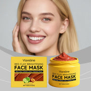 Red Clay Mask Deep Cleansing Shrinking Pores Improve Dark Spots Tighten Whitening Hydrating Oil Control Brightening Facial Mask