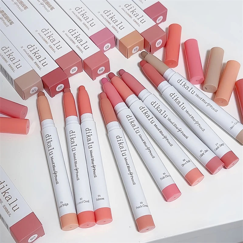 DIKALU Matte Lip Liner Novice Non-stick Cup Toot Lip Velvet Mist Lip Gloss Lip Liner