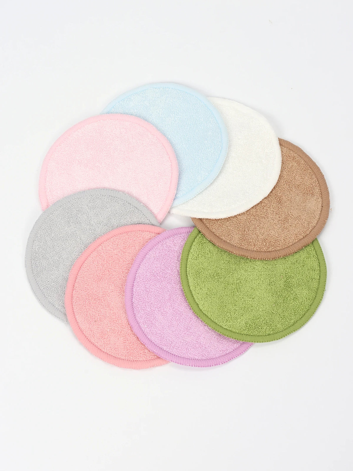 5/10/20 Pack Reusable Makeup Remover Pads Washable Face Cleansing Puff Cloth Clean Sponge Liquid Cream Tools Cosmetic Remover
