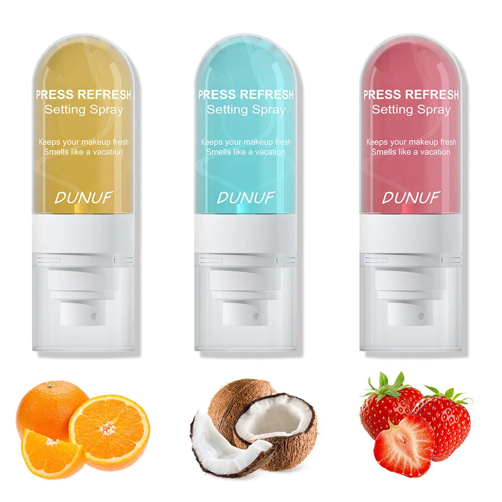 DUNUF 1 Pcs Moisturizing Makeup Setting Spray - Prevents Melting Fading No Oil Long-lasting Freshness for Facial Makeup