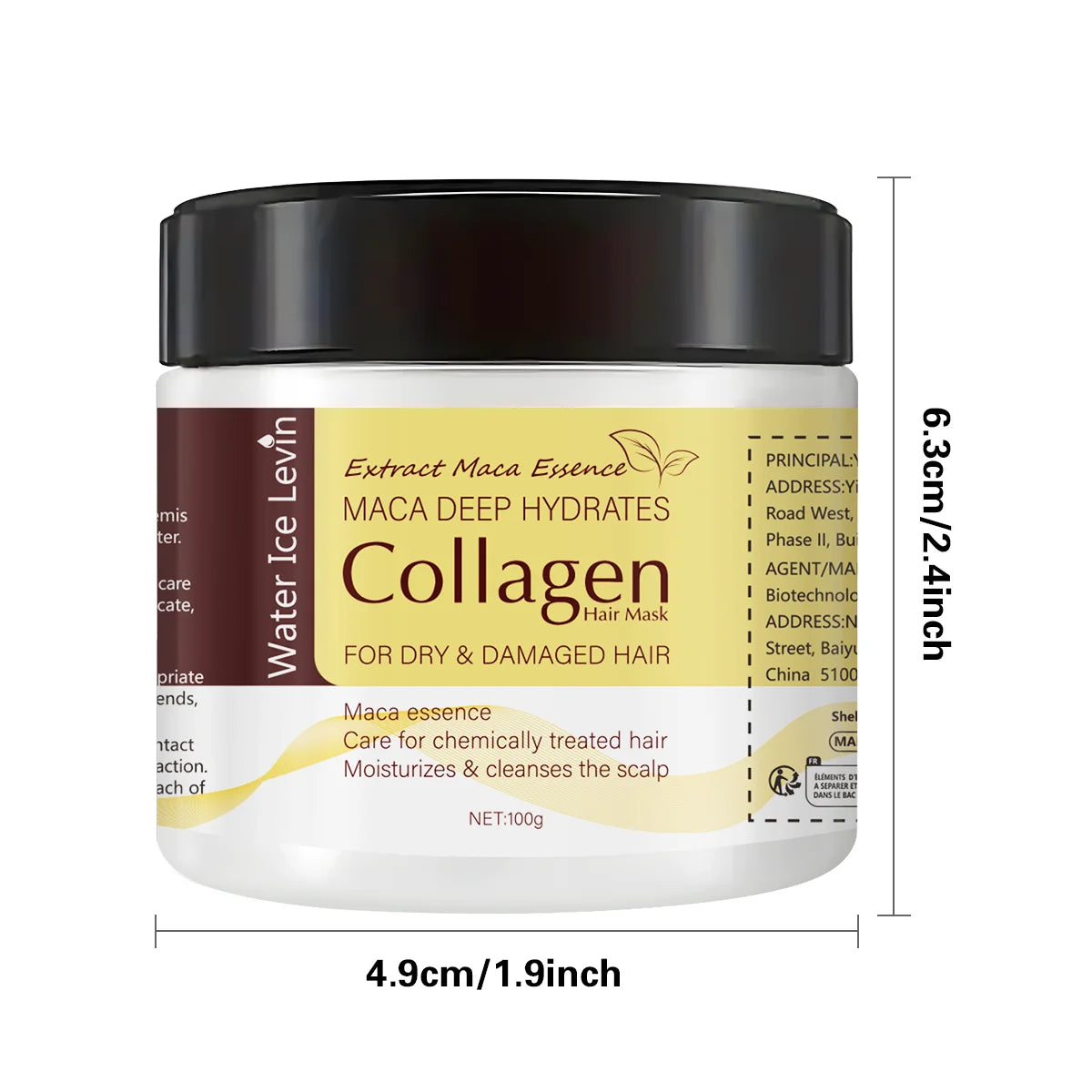 Magical Hair Mask, Contains Collagen and Keratin - Deep Coconut Oil Hair Care - Powerful Moisturizing and Hydrating - Repairs Fine, Sparse, Fragile, Dry, and Damaged Hair