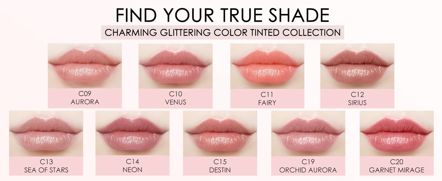 CATKIN Tinted Lip Balm Color Changing Lipstick Ultra Hydrating Natural Lip Moistrurizer with Vitamin E Nourishing For Cracked &