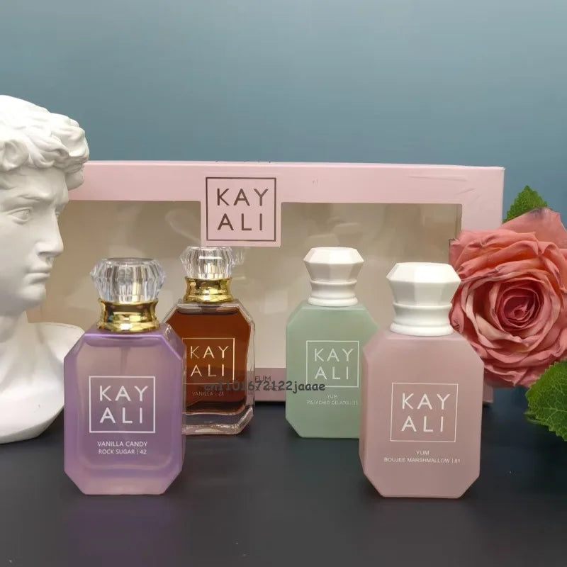 30ml*4 KAYALI Arabic Perfume Set Long Lasting Luxury Unisex Portable Mini Fragrance Collection Sweet Rich Smooth Premium Exotic