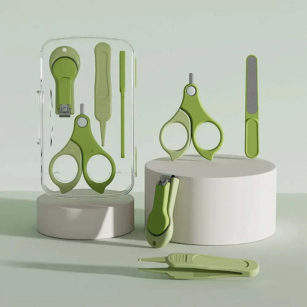 vvocci baby care Baby Nail Clipper kit Nail Clippers Nail Knife Set Travel Portable Baby Care Set Nail Clippers baby care