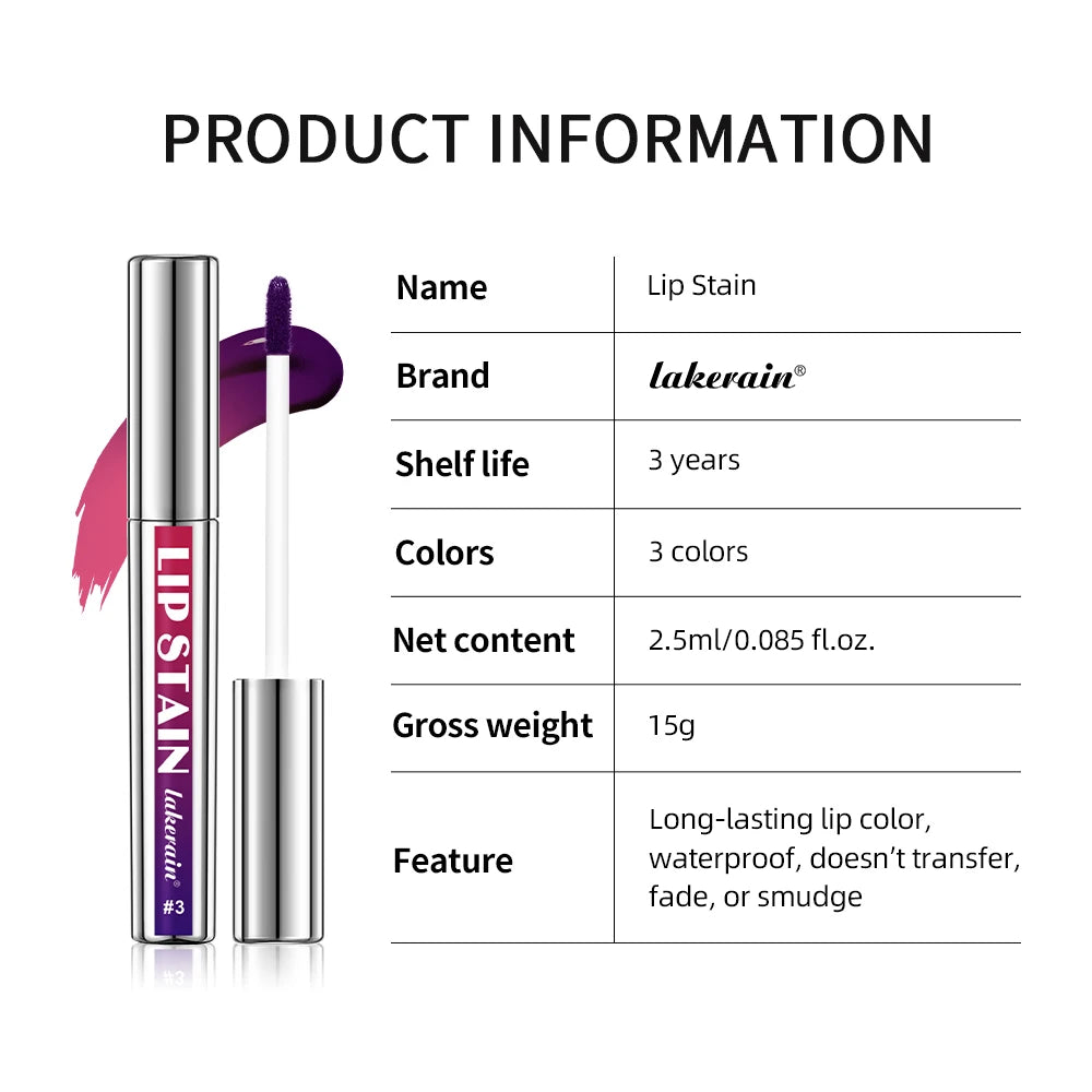 Peel Off Lip Stain Reveal Long Lasting Waterproof Pink Lip Tint Transfer Proof Non-stick Cup Natural Lip Stain Woman Cosmetics