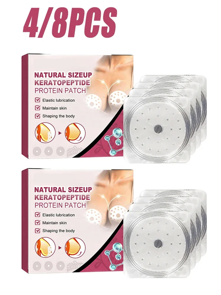 4/8Pcs Breast Enlargement Patch Bust Lifting Women Beauty Chest Paste Enlargement Moisturizing Firmer Patches for Breast Care