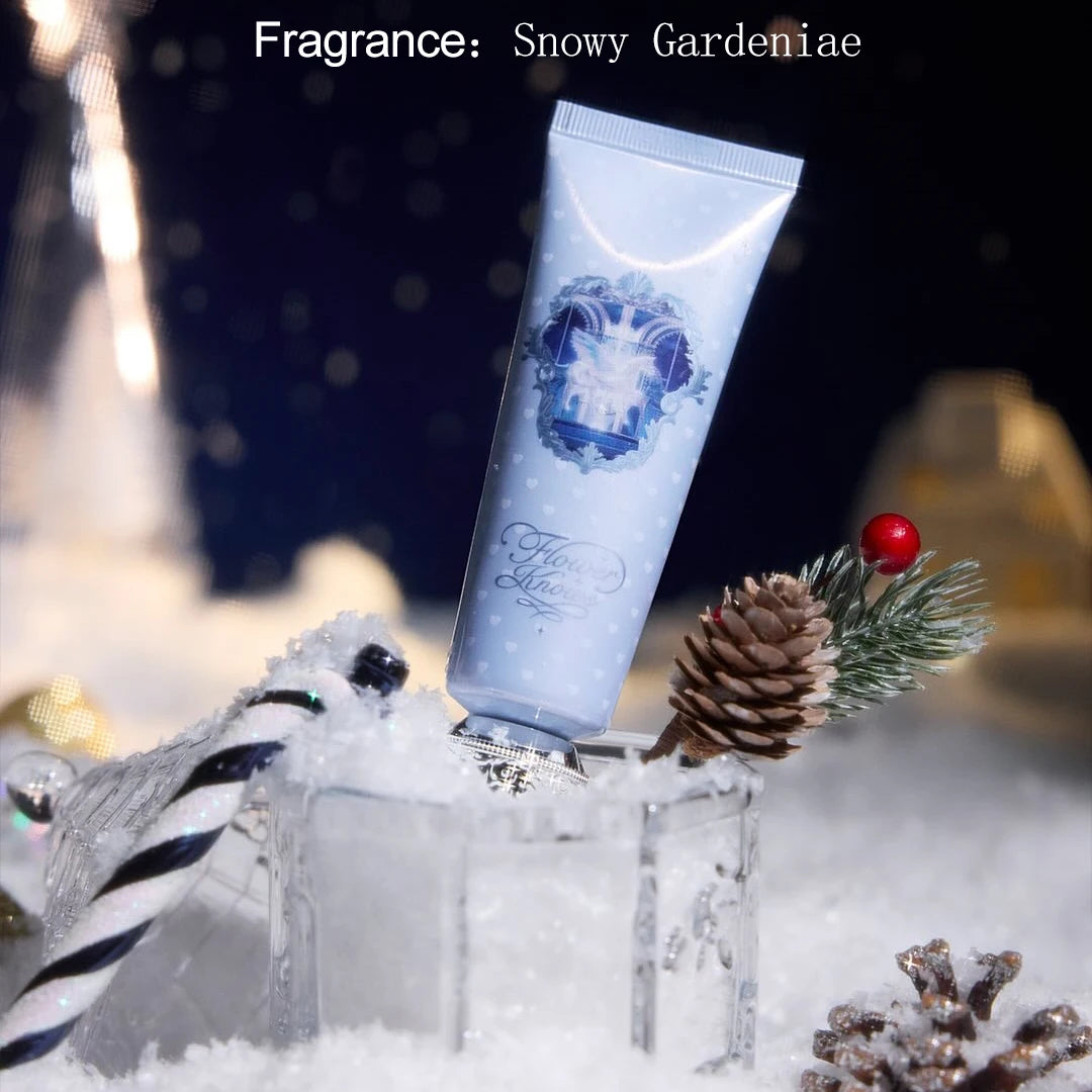 Flower Knows Christmas Limited Scented Hand Cream Strawberry Cupid Collection Moisturizing Hydrating Softening Hand Lotion Holid