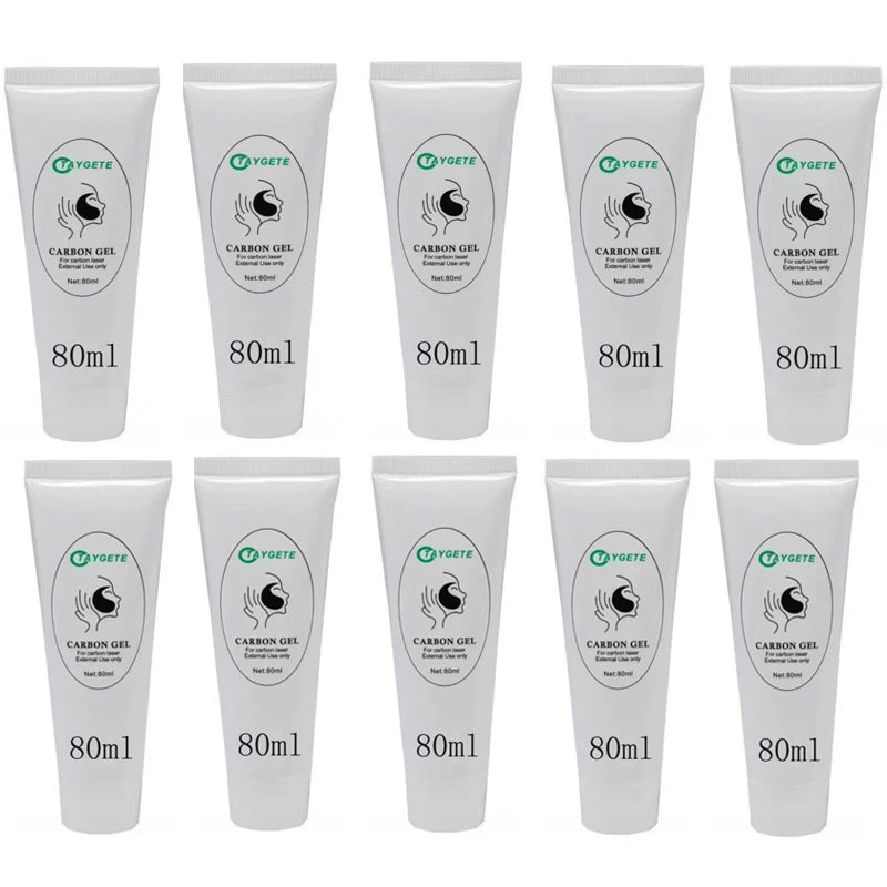 Carbon Gel Black Face Cream Mask Facial Deep Cleaning Support Laser Active Nano Toner Skin Rejuvenation Whitening Care Tools