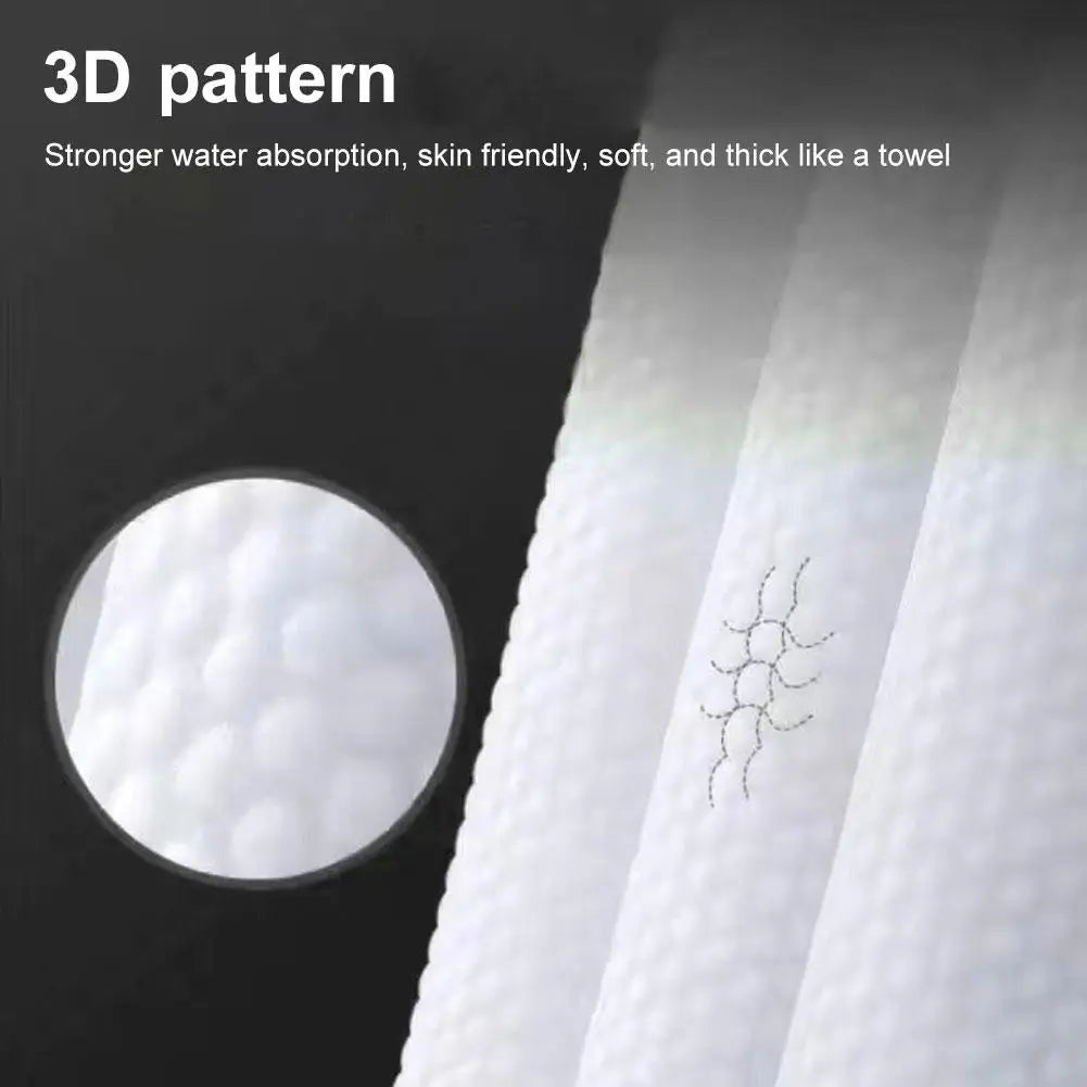 1 Set Disposable Pearl Pattern Makeup Cotton Wipes Soft Remover Pads Facial Cleaning Cosmetic Cotton Pads