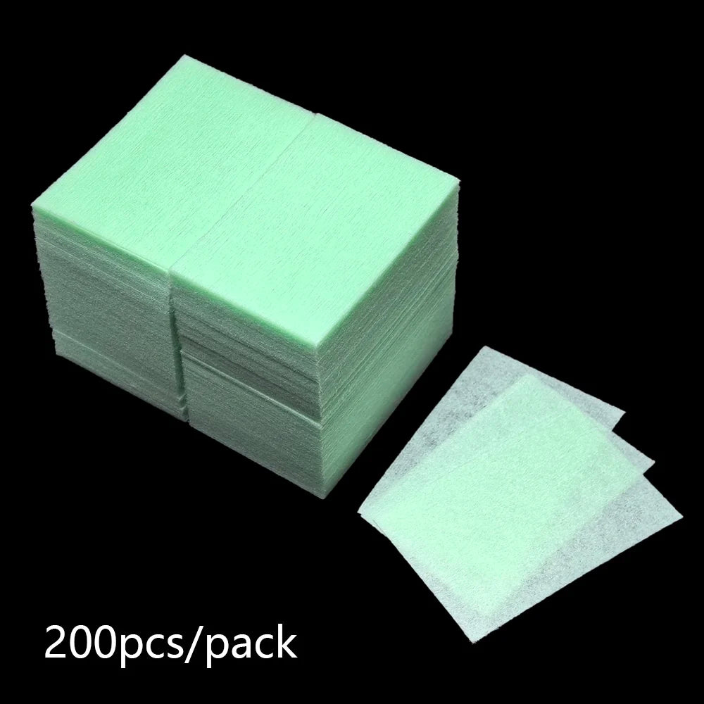 100/200/300Pcs Nail Wipe Cotton Pads Gel Nail Polish Acrylic Remover Lint Free Cotton Nail Wipes