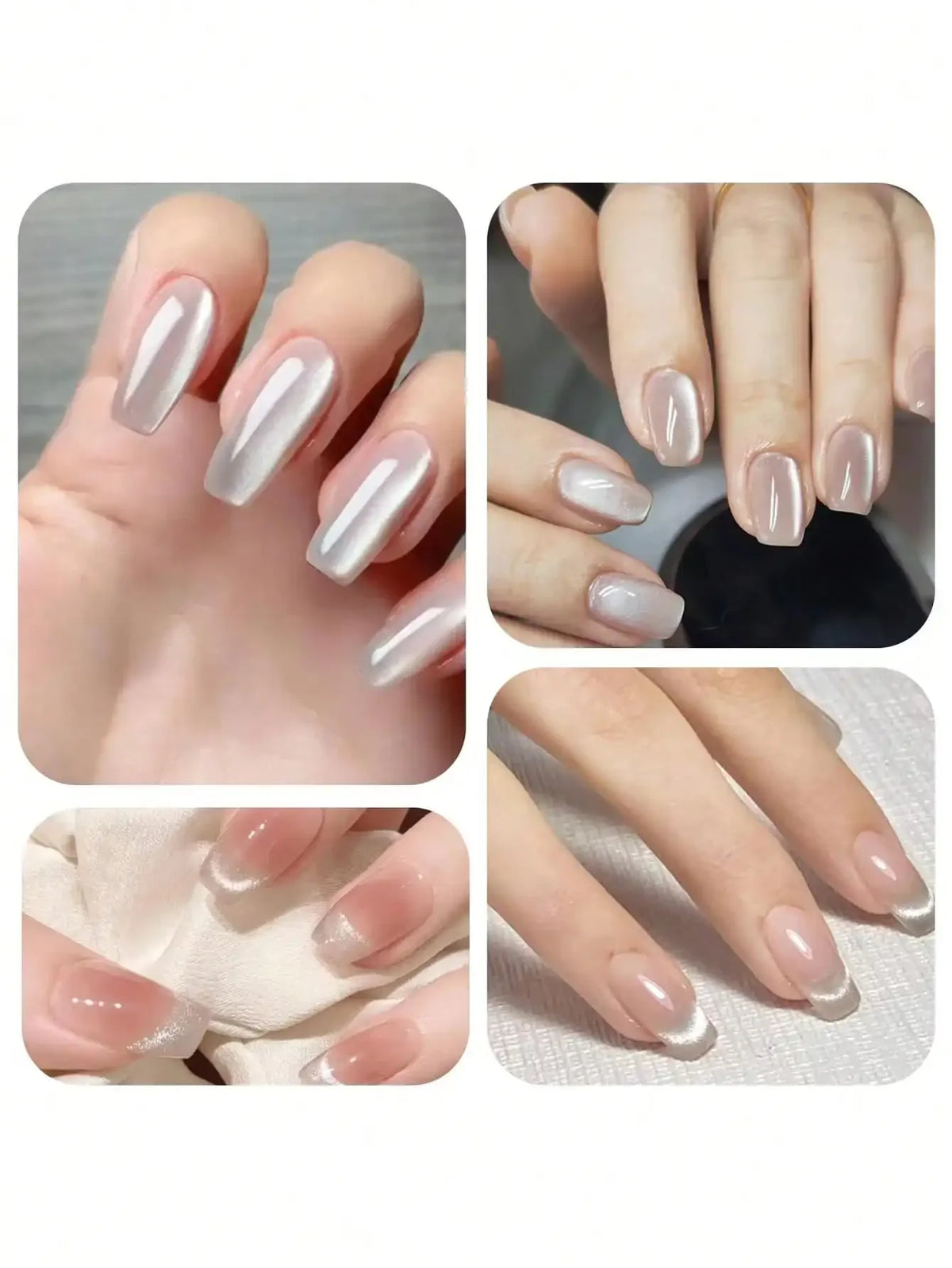 3x0.7cm Round Nail Art Cat Eye Gel Magnetic Pen for Gel Polish 3D Cat Eye Nails Painting Strong Magnet Stick Manicure DIY 2030