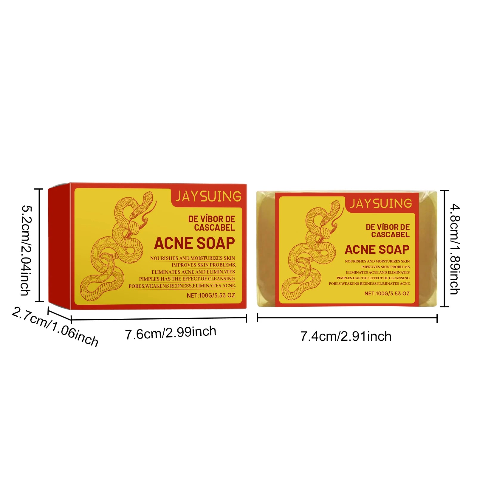 Acne Treatment Soap Pimple Remove Pigment Deep Cleansing Pores Shrink Oil Control Moisturize Body Face Lightening Skin Care Soap