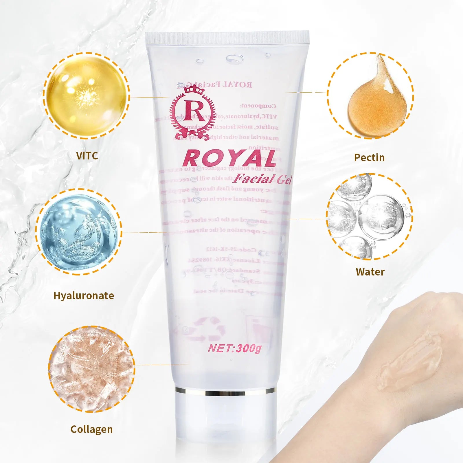 300g Ultrasonic Gel for 40K Cavitation RF Body Abdomen Slimming Beauty Device  Conductive Gel for RF Fat Burning Radio Frequency