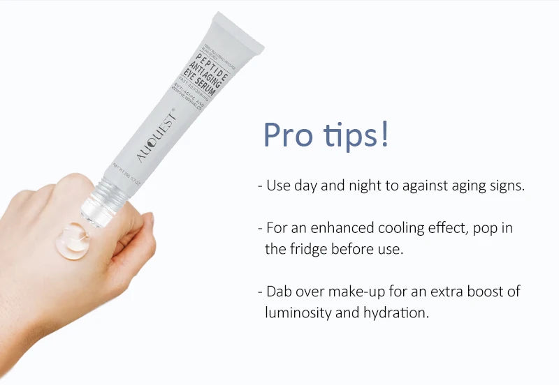 4 In 1 Eye Cream Anti Dark Circles Eye Bags Anti-Wrinkle Eye Serum Lifting Firming Eye Skin Care