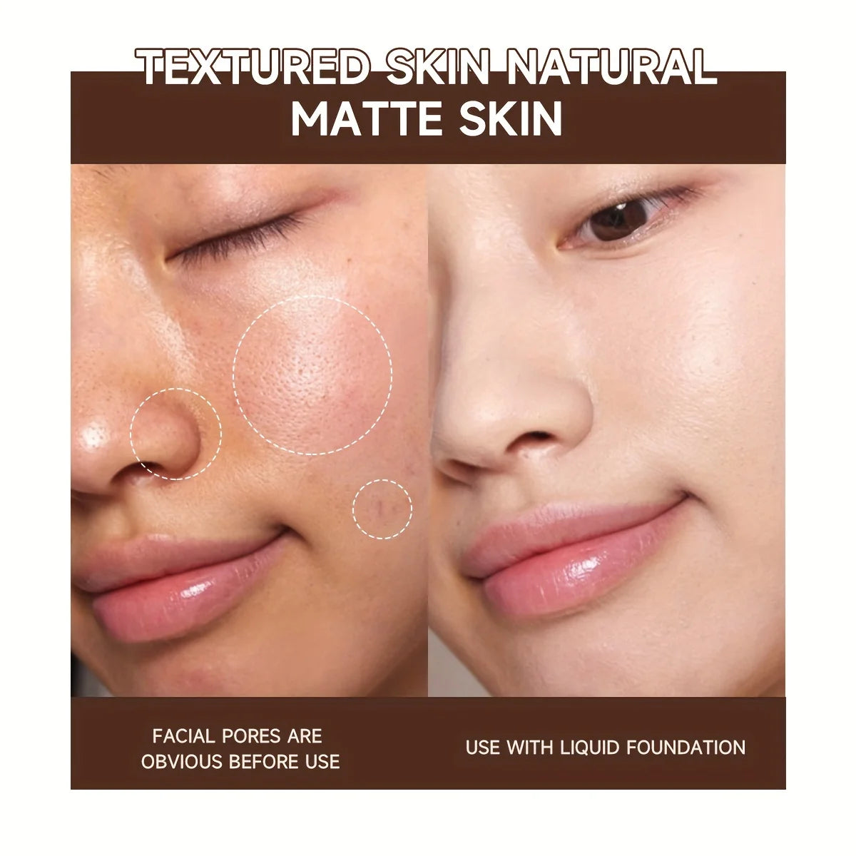 Flawless Finish Foundation Primer - Pore-Invisible, Oil Control, High Coverage Stick, Under 1 Fl Oz, White Shade