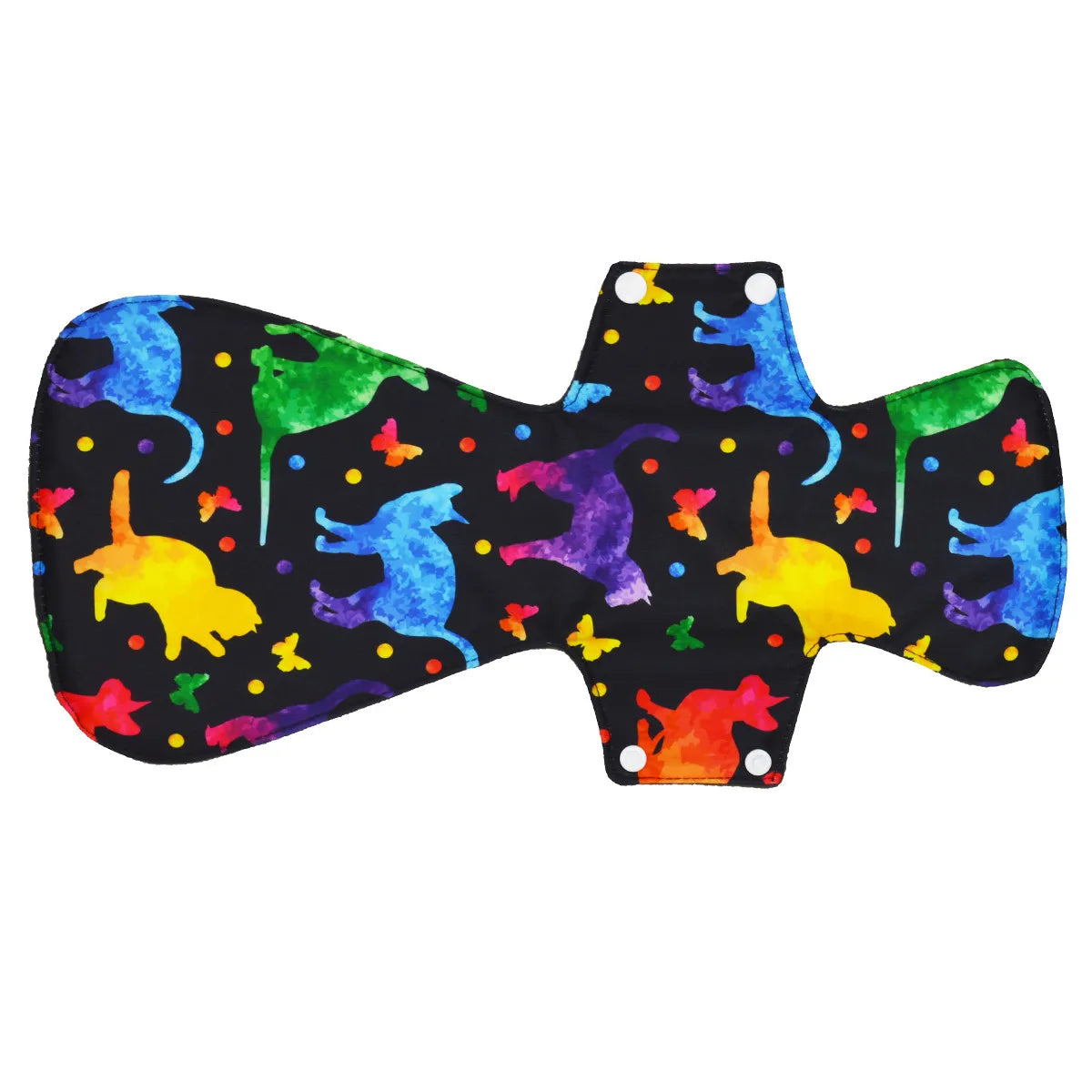 [Sigzagor] New XXL Cloth Menstrual Pad Sanitary Bamboo Charcoal Reusable Overnight Post Partum 16in