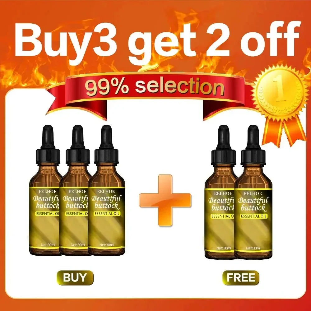 Buttock Enlarge Butt Enhancement Essential Oil Butt Lift Up Firming Big Hip Enhance Cream Butt Breast Plump Growth Sexy BodyCare