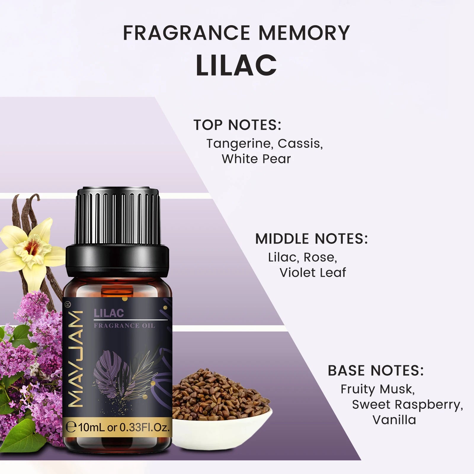 Mayjam Aromatic Essential Oil Coconut & Vanilla La Vie Est Belle Jadore Forest Pine Dragons Blood Musk Sea Breeze Fragrance Oil