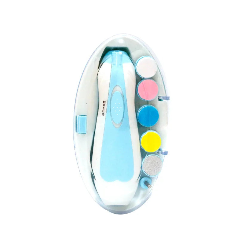 Multifunctional Electric Baby Cutter Trimmer Manicure Tool Set Baby Trimmer Baby Nail File Clippers Toes Fingernail