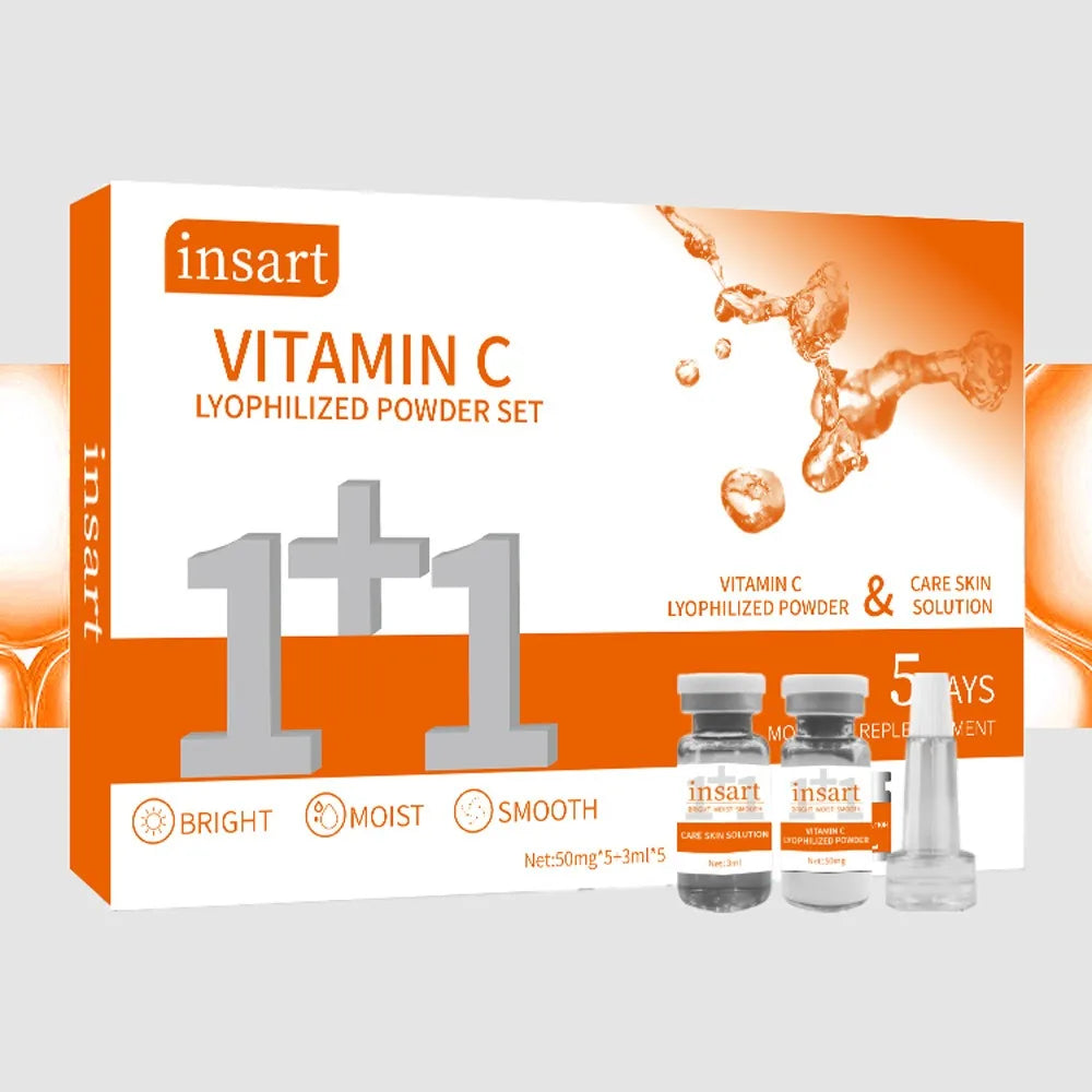 Niacinamide Oligopeptide VC Lyophilized Powder Face Serum Anti Aging Brightening Moisturizing Essence for All Skin Skincare