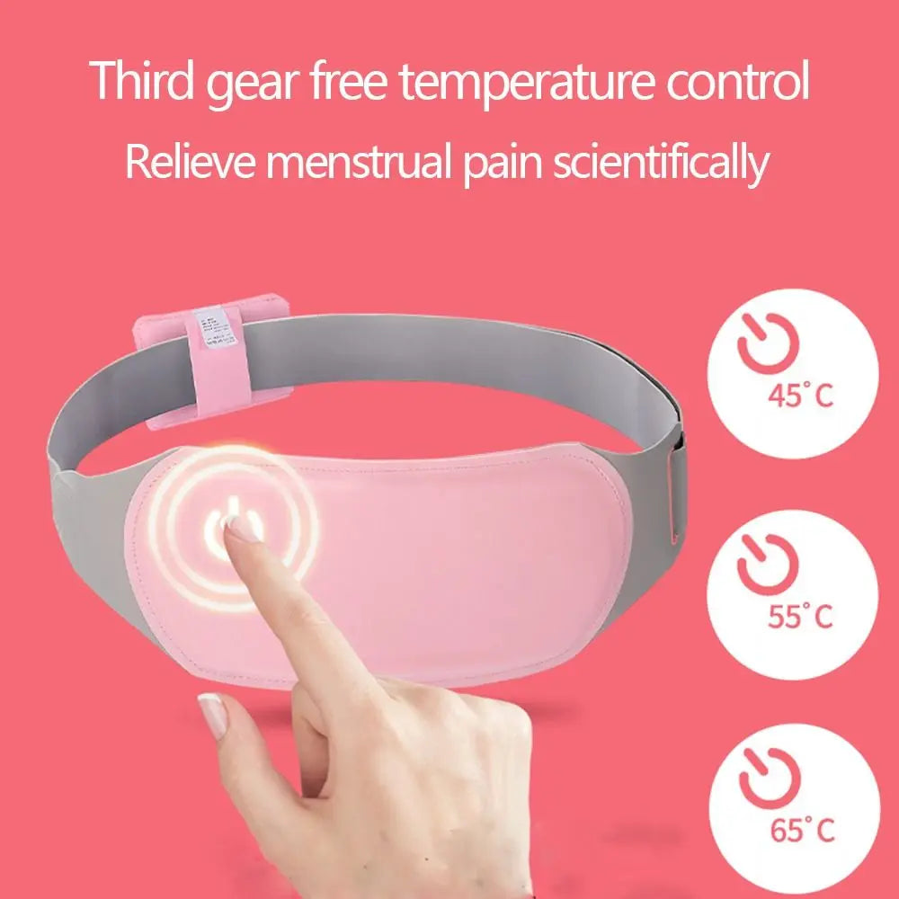 Comfortable Relief Cramps Period Pain USB Electric Heating Waistband Warm Palace Belt Menstrual Heat Pad Belt