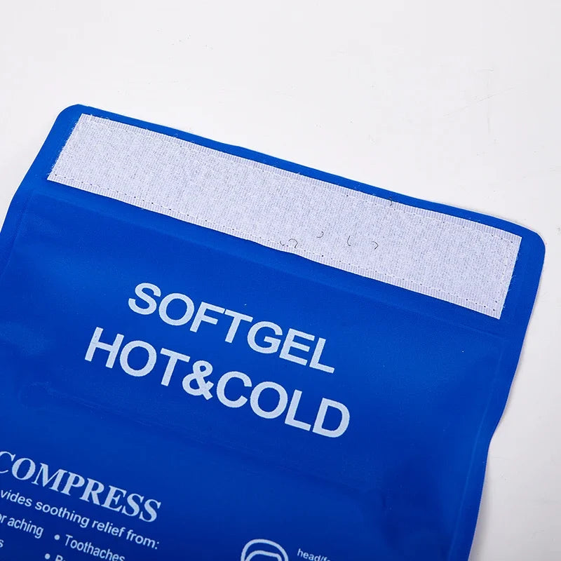 1PC Reusable Hot Cold Gel Pack for First Aid Sports Muscle Pain Ice Heat Pad  cooling mat gel   therapy cooling  cooling mat