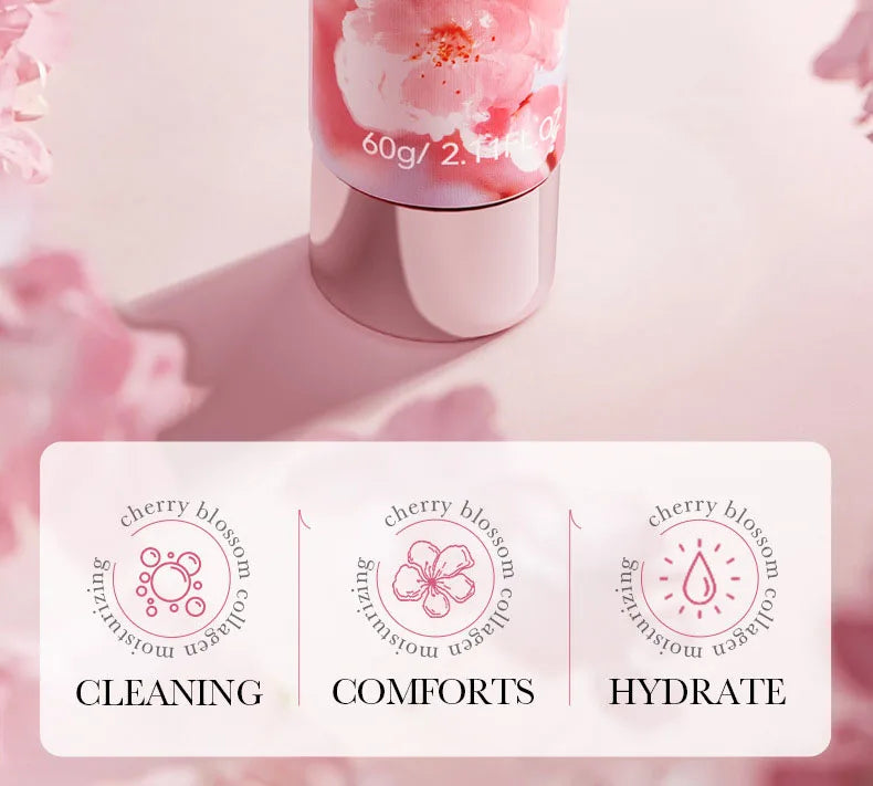 SADOER Sakura Collagen Hand Cream Hands Moisturizing Nourishing Brightening Hydrating Hands Creams Hand Skin Care Products