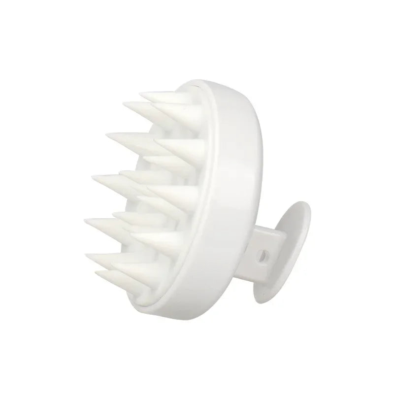 2-in-1 Silicone Scalp Massager & Shampoo Brush - Painless Hair Growth Stimulator for Shower, Gentle Head Spa Tool