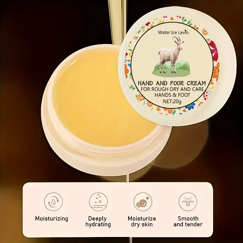 Cracked Hands and Feet Ointment Is Rich in Honey and Hyaluronic Acid, Deeply Moisturizes, Say Goodbye to Dry Hands and Feet, Allow Soft and Smooth Skin on Hands and Feet