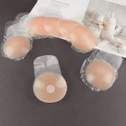 Silicone push-up breast patches for women's wedding dresses; adhesive cups for lifting and gathering in spring and summer; invis