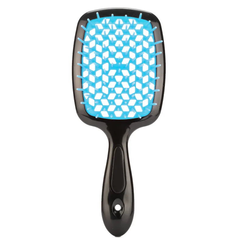 WANMEI Air Cushion Comb Plastic Massage  Anti-static Dry  Wet  Curly Hair Hollowing Hair Brushes Barber Styling Hairdressing Too