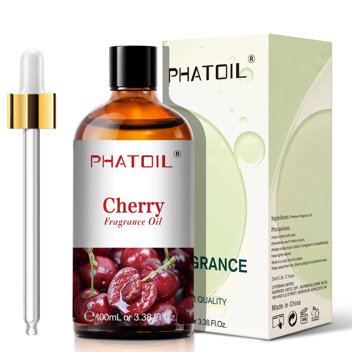 Phatoil 100ml Blueberry Fragrance Oils Coconut Vanilla Green Apple Mango Cranberry Strawberry Grape Guava Cherry Esssential Oils