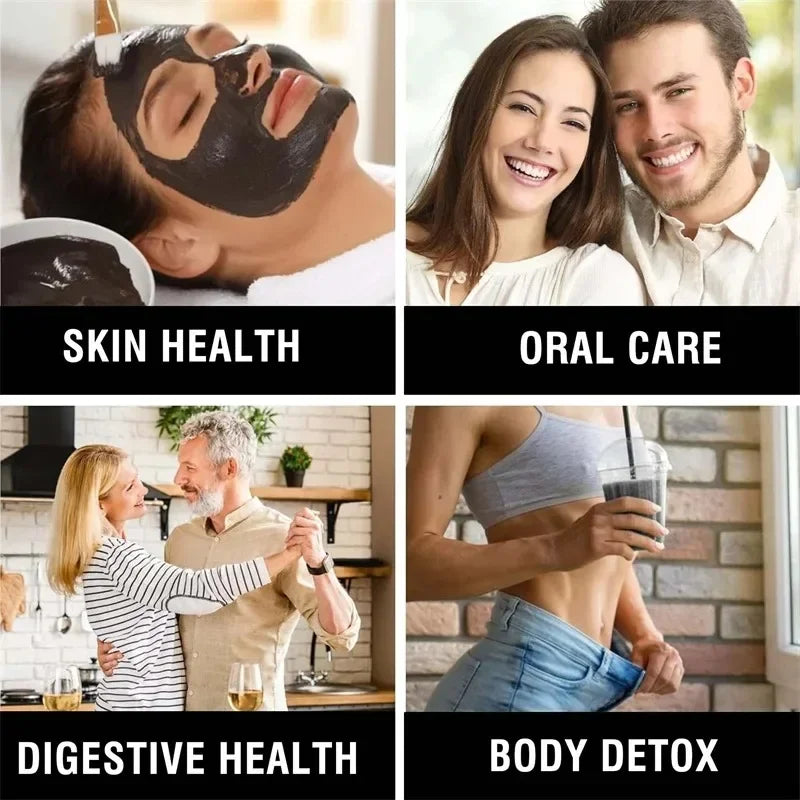 Activated Charcoal Capsules 1200 Mg - Organic Coconut Shell, Helps Relieve Gas & Bloating, Detox & Bowel, Digestive Supplement