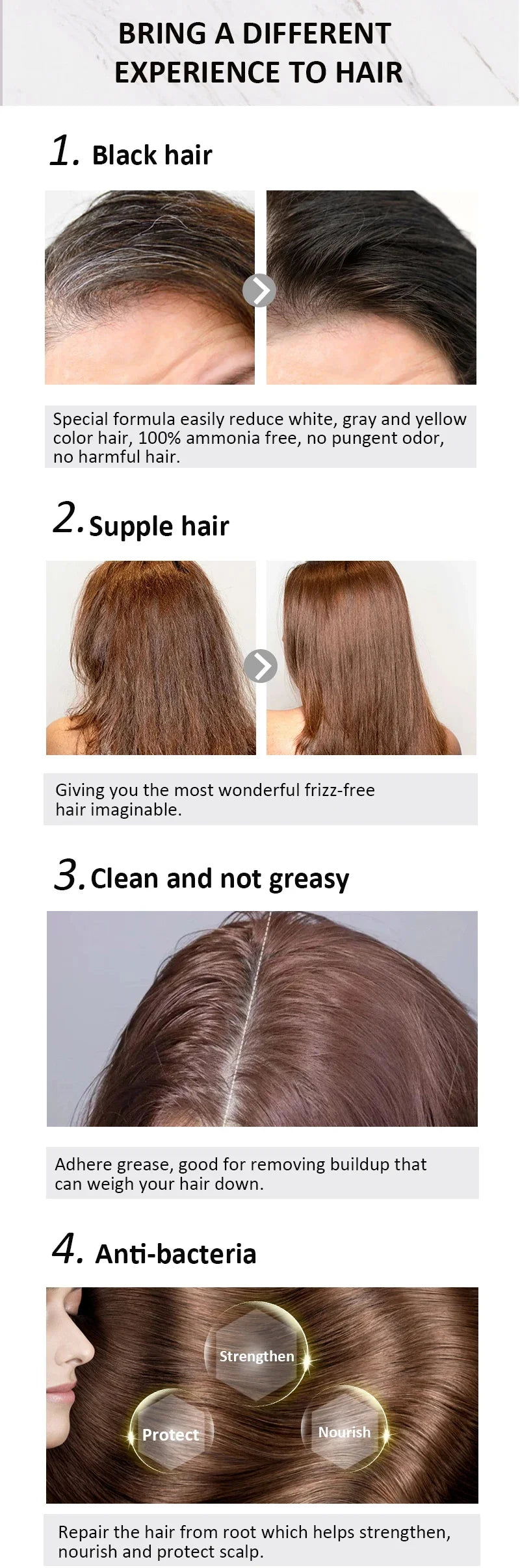 Fast Anti Dandruff Hair Treatment Soap Itching Repair Scalp Cleaning Exfoliating Products Oil Control Antipruritic Hair Care